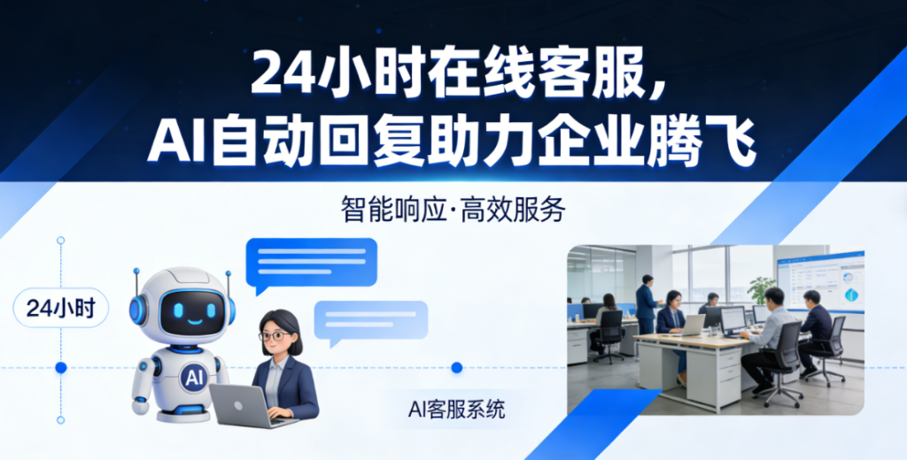 24小时在线客服，AI自动回复助力企业腾飞插图